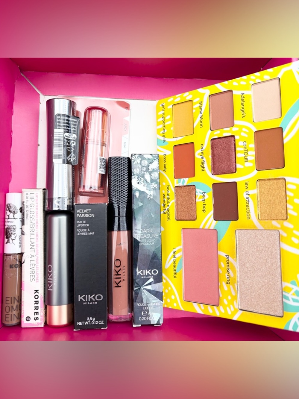 Six New Kiko Sephora Tarte Korres Rom & ND